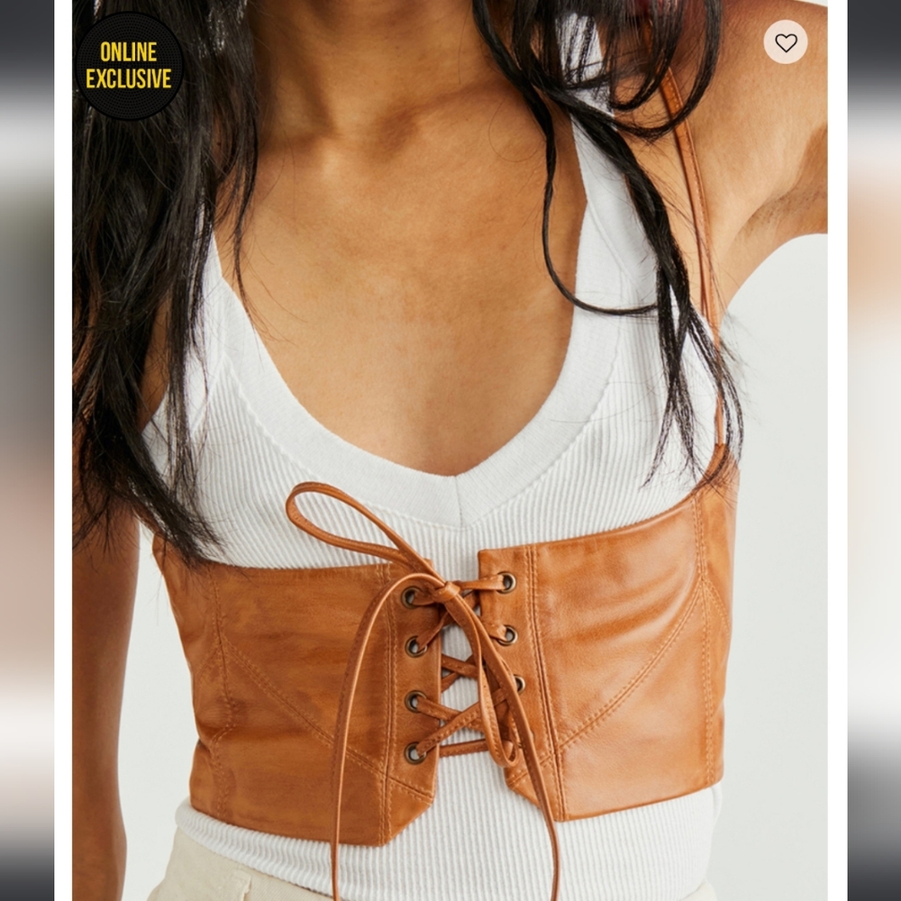Free People Hastings Corset Belt. NWT.